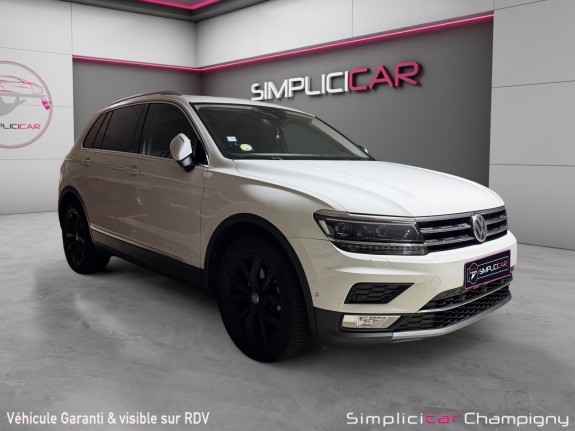 Volkswagen tiguan 2.0 tdi 150 dsg7 carat - toit ouvrant - carplay - virtual cockpit occasion champigny-sur-marne (94)...
