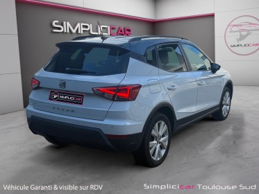 Seat arona 1.0 ecotsi 95 ch bvm5 black edition carplay caméra de recul garantie 12 mois occasion simplicicar toulouse sud...