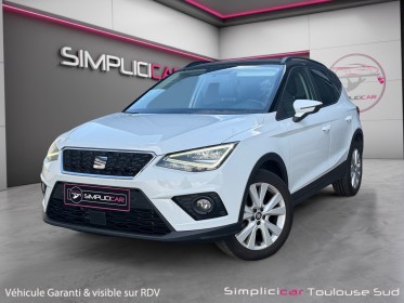 Seat arona 1.0 ecotsi 95 ch bvm5 black edition carplay caméra de recul garantie 12 mois occasion simplicicar toulouse sud...