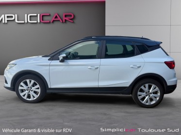 Seat arona 1.0 ecotsi 95 ch bvm5 black edition carplay caméra de recul garantie 12 mois occasion simplicicar toulouse sud...