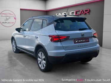 Seat arona 1.0 ecotsi 95 ch bvm5 black edition carplay caméra de recul garantie 12 mois occasion simplicicar toulouse sud...