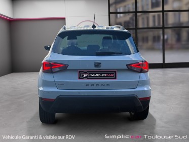 Seat arona 1.0 ecotsi 95 ch bvm5 black edition carplay caméra de recul garantie 12 mois occasion simplicicar toulouse sud...