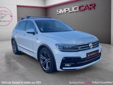 Volkswagen tiguan 2.0 tdi 150 r-line garantie 12mois occasion montpellier (34) simplicicar simplicibike france