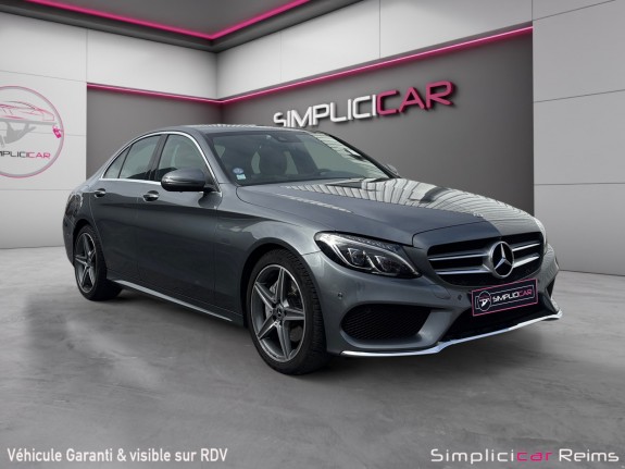 Mercedes classe c 180 essence 156 ch amg line 9g-tronic - garantie 12 mois occasion simplicicar reims simplicicar...