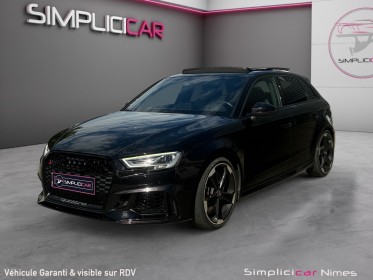 Audi rs3 sportback 8v2 2.5 tfsi 400 quattro - toit ouvrant - bang olufsen - caméra - rs design - garantie 12 mois occasion...
