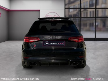 Audi rs3 sportback 8v2 2.5 tfsi 400 quattro - toit ouvrant - bang olufsen - caméra - rs design - garantie 12 mois occasion...