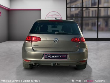 Volkswagen golf 7 1.4 tsi 140 dsg7 carat - régul adapt - attelage - distri ok - garantie 12 mois occasion simplicicar nimes...