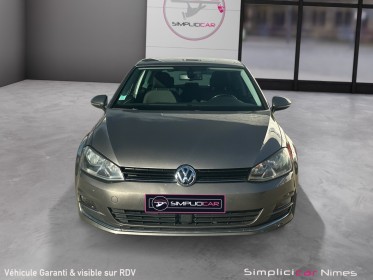 Volkswagen golf 7 1.4 tsi 140 dsg7 carat - régul adapt - attelage - distri ok - garantie 12 mois occasion simplicicar nimes...