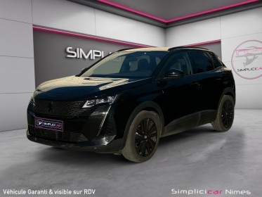 Peugeot 3008 130ch eat8 gt black pack - caméra 360 - carplay - régul adapt - garantie 12 mois occasion simplicicar nimes -...