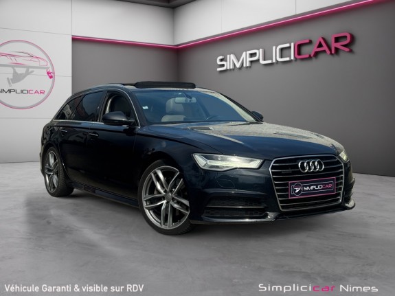 Audi a6 avant v6 3.0 tdi 272 s tronic 7 quattro avus - toit ouvrant - sièges élec - carplay - garantie 12 mois occasion...
