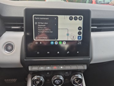 Renault clio v e-tech 140 intens carplay caméra led interieur 4 pneus neufs garantie 12 mois occasion simplicicar valence -...