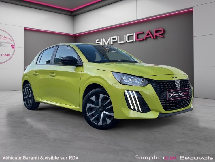 Peugeot 208 75 bvm5 active pack phase 2 origine france 12000km occasion parc voitures beauvais simplicicar simplicibike france