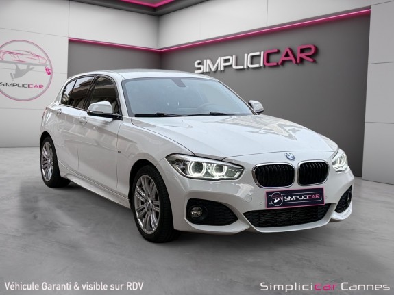 Bmw serie 1 f20 lci2 116i 109 ch m sport pack m sport shadow occasion cannes (06) simplicicar simplicibike france