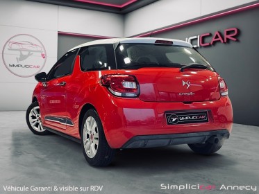 Citroen ds3 vti 95 airdream chic/2eme main/chaine de distribution/garantie 12 mois occasion simplicicar annecy simplicicar...