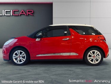Citroen ds3 vti 95 airdream chic/2eme main/chaine de distribution/garantie 12 mois occasion simplicicar annecy simplicicar...