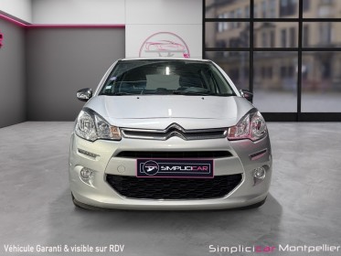 Citroen c3 82ch e-vti  feel edition garantie 12 mois occasion montpellier (34) simplicicar simplicibike france