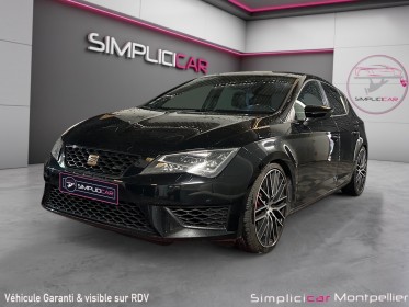 Seat leon 2.0 tsi 290ch cupra moteur a chaine sièges chauffants garantie 12 mois occasion montpellier (34) simplicicar...
