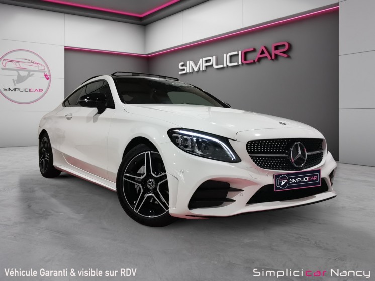 Mercedes classe c coupe 220d 9g-tronic amg line toit ouvrant burmester carplay garantie 12 mois occasion simplicicar nancy...