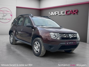 Dacia duster dci 90 4x2 silver line  garantie 12 mois occasion simplicicar royan simplicicar simplicibike france