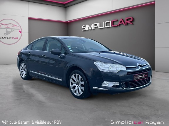 Citroen c5 3.0 v6 hdi 240 ch exclusive bva 6 rapports / entretien à jour / garantie 6 mois occasion simplicicar royan...