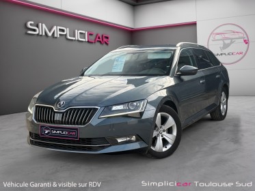 Skoda superb combi 2.0 tdi 150 dsg7 business attelage camera de recul garantie 12 mois occasion simplicicar toulouse sud...