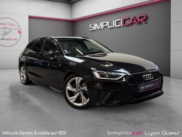Audi  a4 avant 35 tfsi 150 s tronic 7 s line entretiens audi - garantie 12 mois occasion simplicicar lyon ouest simplicicar...