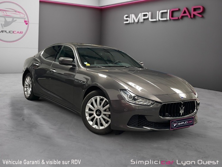 Maserati ghibli 3.0 v6 275 d a occasion simplicicar lyon ouest simplicicar simplicibike france