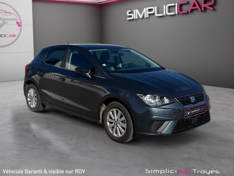 Seat ibiza 1.0 80 ch s/s bvm5 style radar de recul arrière climatisation régulateur garantie 12 mois occasion barberey...
