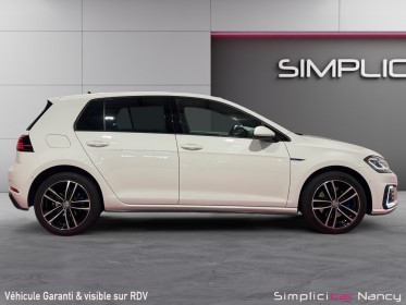 Volkswagen golf 1.4 tsi 150 hybride rechargeable dsg6 gte carplay origine france garantie 12 mois occasion simplicicar nancy...