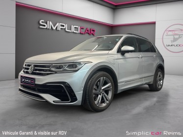 Volkswagen tiguan 1.4 ehybrid 245ch dsg6 r-line - garantie 12 mois occasion simplicicar reims simplicicar simplicibike france
