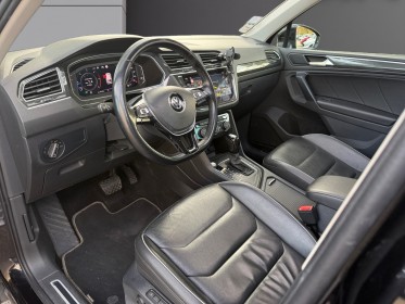 Volkswagen tiguan 2.0 tdi 150 dsg7 carat exclusive - toit ouvrant - caméra de recul - sièges elec chauffants - garantie...