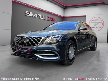 Mercedes classe s maybach 560 9g-tronic 4-matic - garantie 12 mois - vÉhicule franÇais occasion paris 17ème (75)(porte...