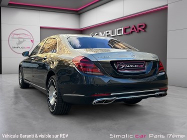 Mercedes classe s maybach 560 9g-tronic 4-matic - garantie 12 mois - vÉhicule franÇais occasion paris 17ème (75)(porte...
