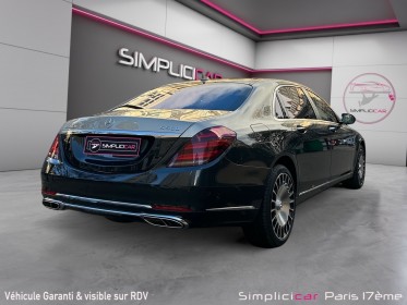 Mercedes classe s maybach 560 9g-tronic 4-matic - garantie 12 mois - vÉhicule franÇais occasion paris 17ème (75)(porte...