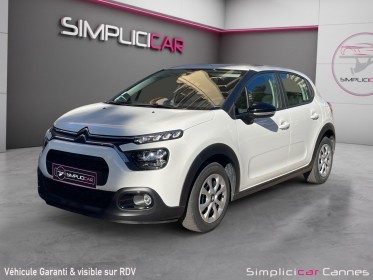Citroen c3 c3 bluehdi 100 ss bvm6 feel occasion cannes (06) simplicicar simplicibike france
