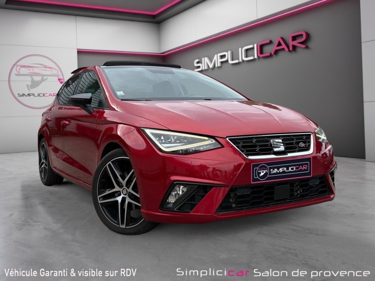 Seat ibiza 1.0 ecotsi 115 ch s/s dsg7 fr / camÉra / radars av  ar / car play / toit ouvrant / garantie 12 mois occasion...