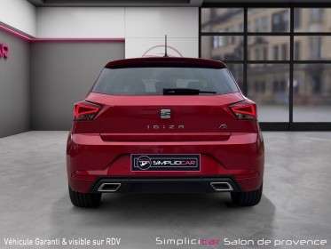 Seat ibiza 1.0 ecotsi 115 ch s/s dsg7 fr / camÉra / radars av  ar / car play / toit ouvrant / garantie 12 mois occasion...
