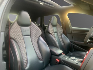Audi rs3 sportback 2.5 tfsi 400 ch s tronic quattro garantie 12 mois carplay/toit ouvrant/gps/caméra/bang  olufsen sound......
