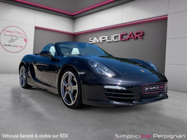 Porsche boxster 981 3.4i s 315 ch origine u.s/20 000 euros d'options/bose/jantes 20/ sièges chauffants/psm garantie 12 mois...