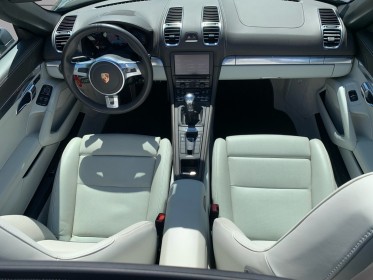 Porsche boxster 981 3.4i s 315 ch origine u.s/20 000 euros d'options/bose/jantes 20/ sièges chauffants/psm garantie 12 mois...