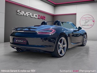 Porsche boxster 981 3.4i s 315 ch origine u.s/20 000 euros d'options/bose/jantes 20/ sièges chauffants/psm garantie 12 mois...