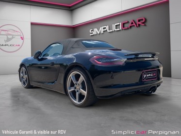 Porsche boxster 981 3.4i s 315 ch origine u.s/20 000 euros d'options/bose/jantes 20/ sièges chauffants/psm garantie 12 mois...