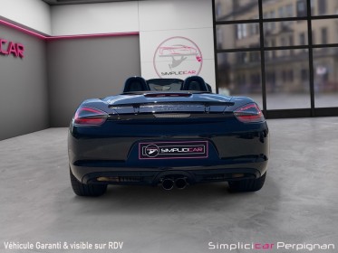 Porsche boxster 981 3.4i s 315 ch origine u.s/20 000 euros d'options/bose/jantes 20/ sièges chauffants/psm garantie 12 mois...