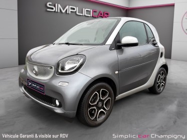 Smart fortwo coupe 0.9 90 ch  boite auto prime -apple car play- camera bip de recul-sieges en cuir chauffant -39960 kms...