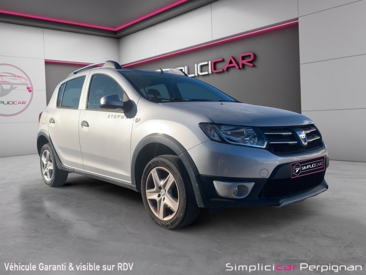 Dacia sandero 1.5 dci 90ch stepway prestige première main/climatisation/gps garantie 12 mois occasion simplicicar perpignan ...