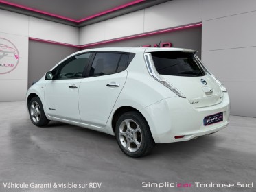 Nissan leaf electrique 24kwh acenta sièges avants arrières et volant chauffant caméra de recul garantie 12 mois occasion...