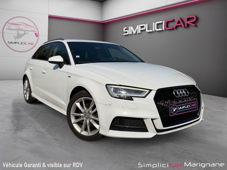 Audi a3 sportback 1.4 tfsi cod 150 s tronic 7 s line bang olufsen siège chauffant démarrage sans clé régulateur de......