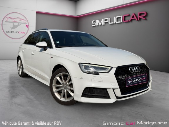Audi a3 sportback 1.4 tfsi cod 150 s tronic 7 s line bang olufsen siège chauffant démarrage sans clé régulateur de......