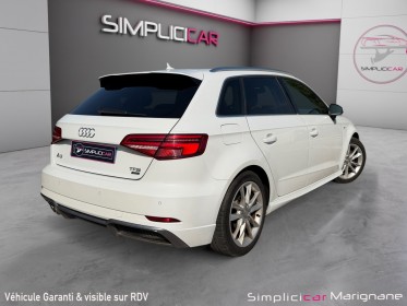 Audi a3 sportback 1.4 tfsi cod 150 s tronic 7 s line bang olufsen siège chauffant démarrage sans clé régulateur de......