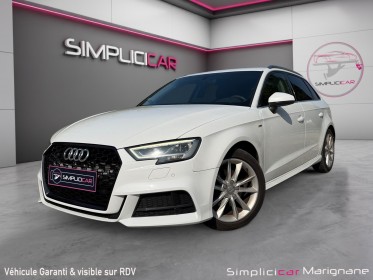 Audi a3 sportback 1.4 tfsi cod 150 s tronic 7 s line bang olufsen siège chauffant démarrage sans clé régulateur de......